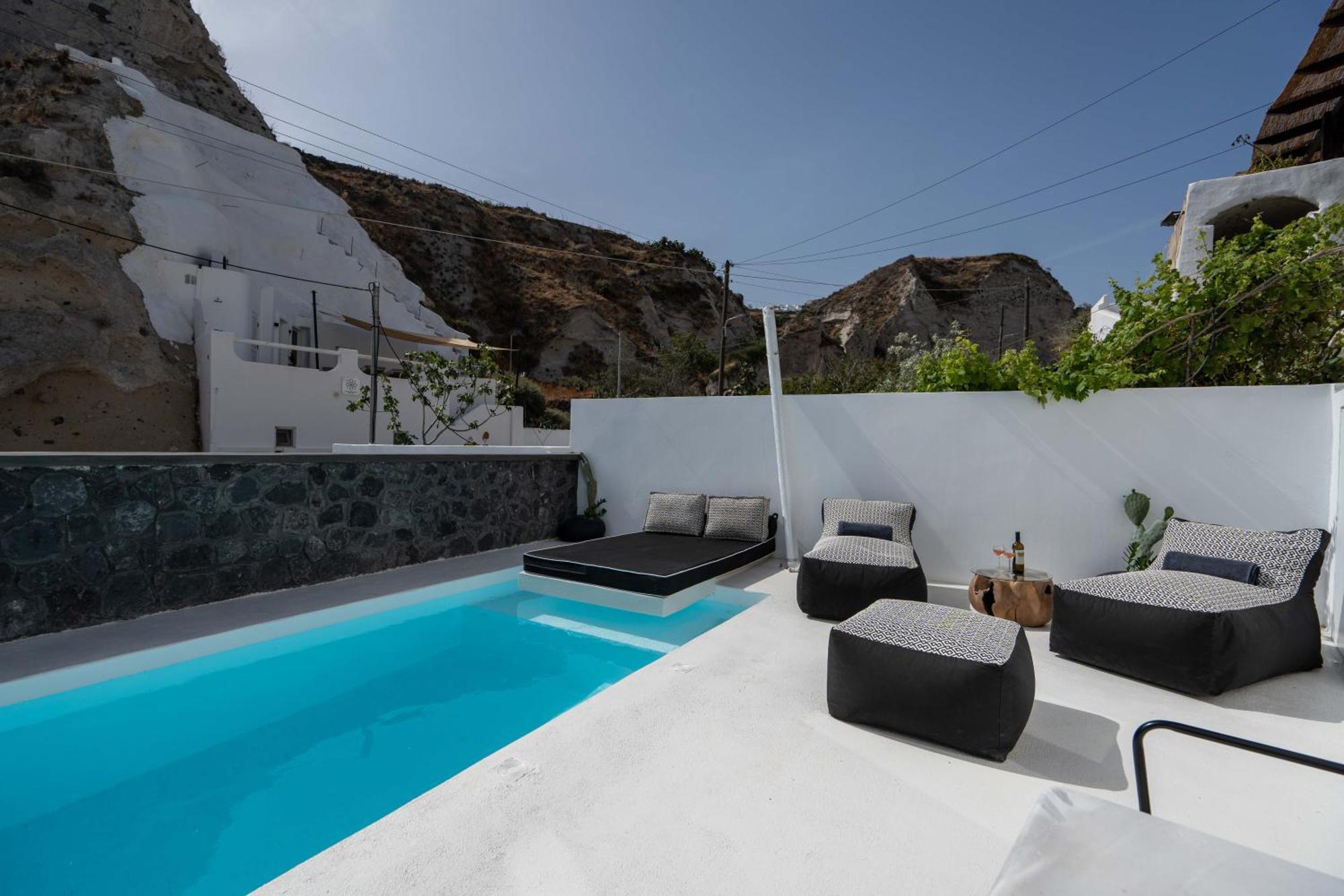 The Magic Luxury Cave Suites Vóthon Dış mekan fotoğraf