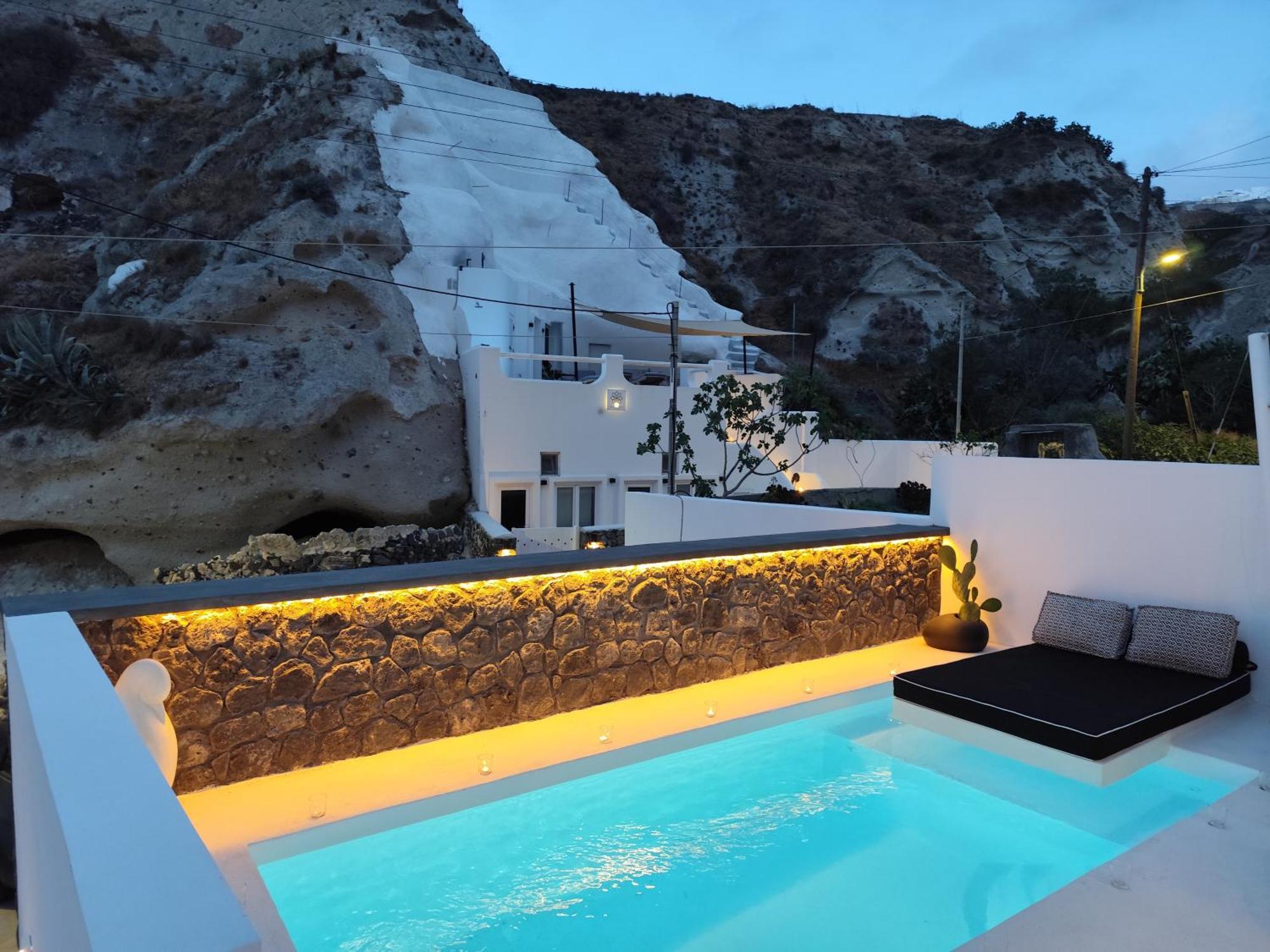 The Magic Luxury Cave Suites Vóthon Dış mekan fotoğraf
