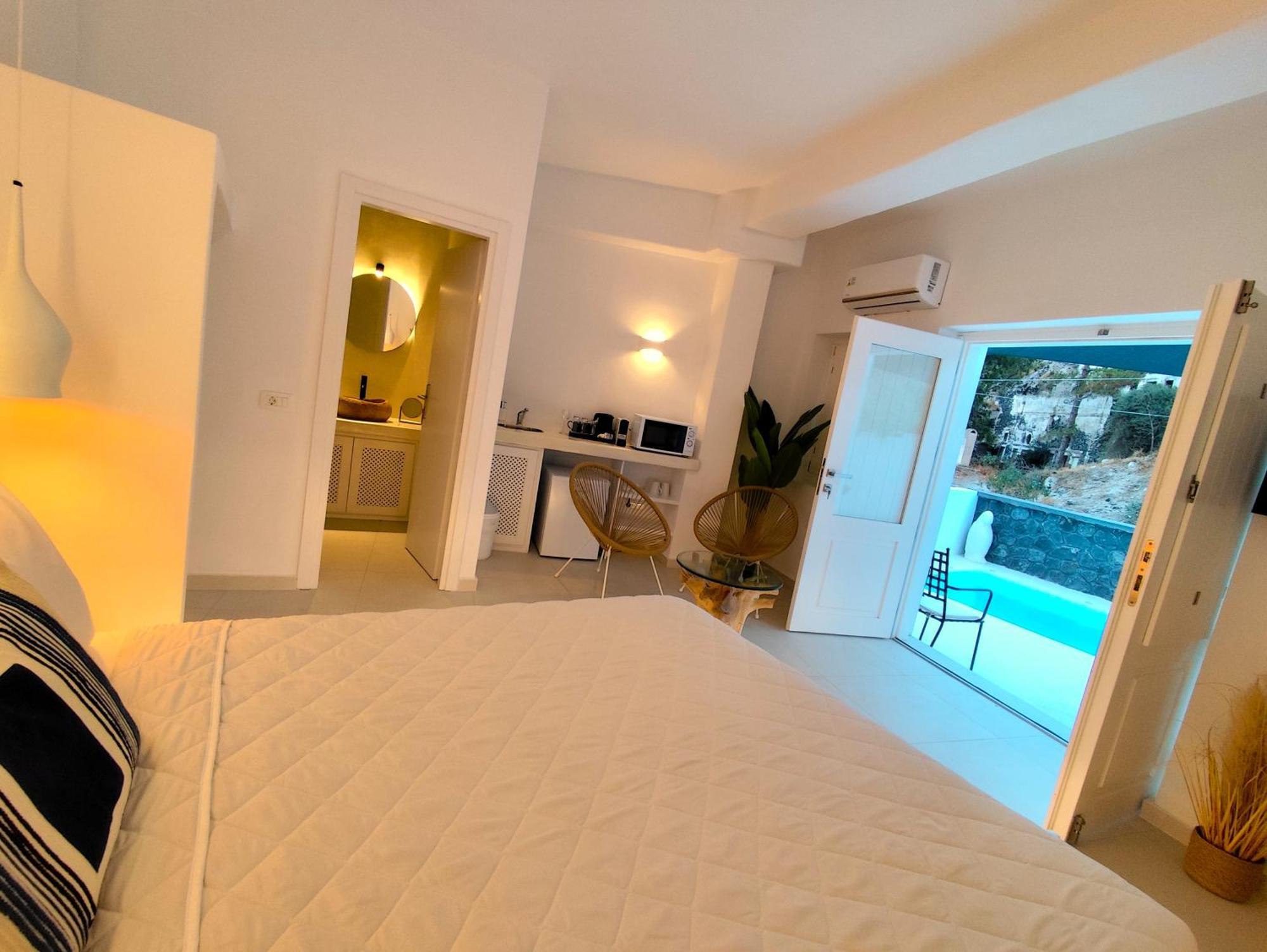 The Magic Luxury Cave Suites Vóthon Dış mekan fotoğraf