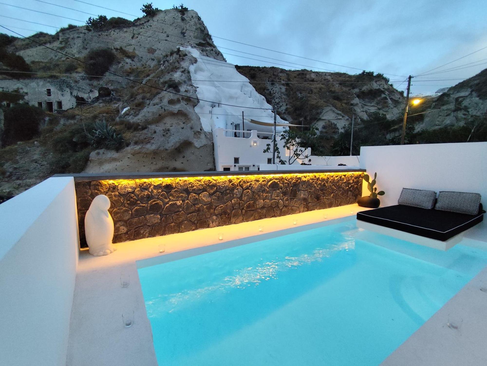 The Magic Luxury Cave Suites Vóthon Dış mekan fotoğraf