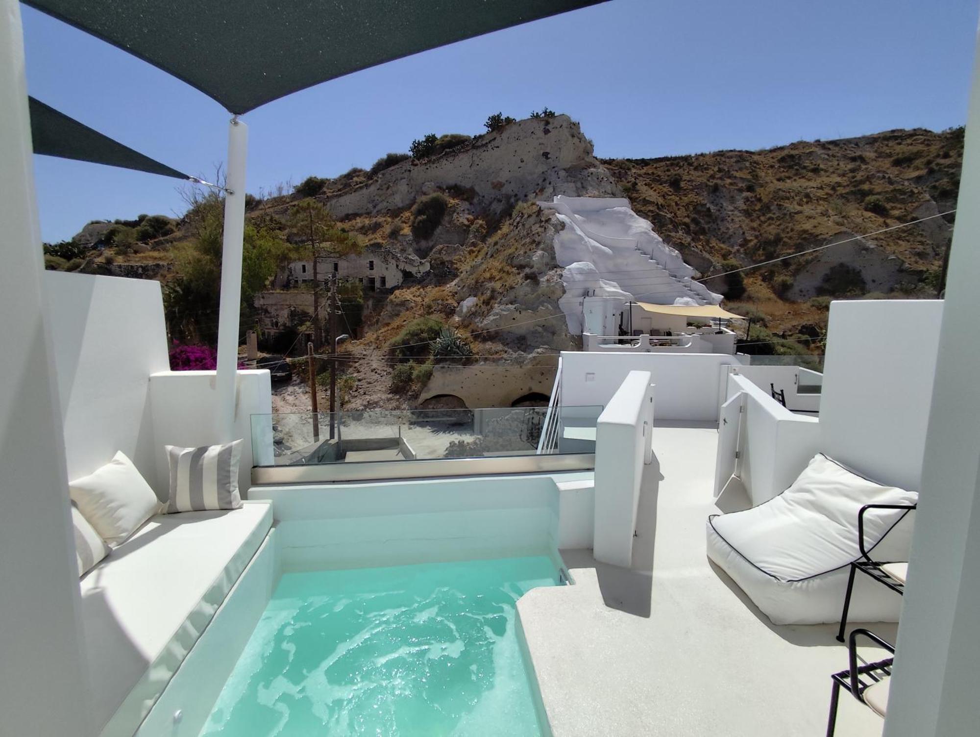The Magic Luxury Cave Suites Vóthon Dış mekan fotoğraf