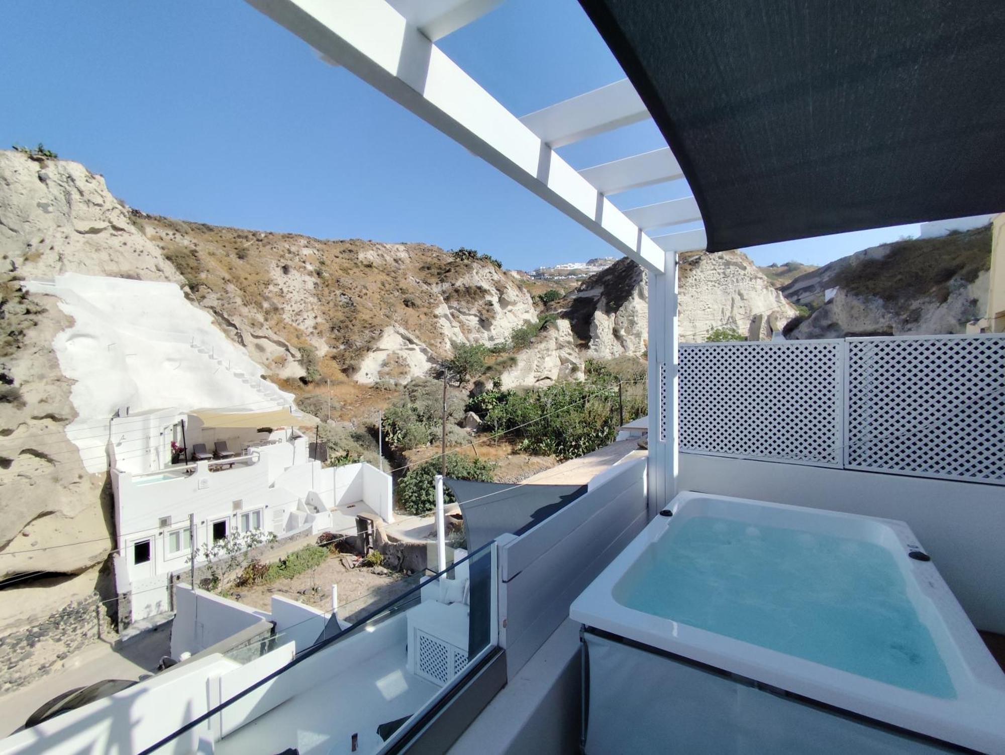 The Magic Luxury Cave Suites Vóthon Dış mekan fotoğraf