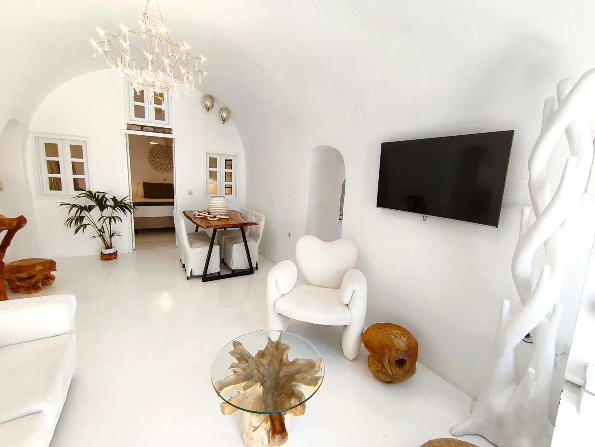 The Magic Luxury Cave Suites Vóthon Dış mekan fotoğraf