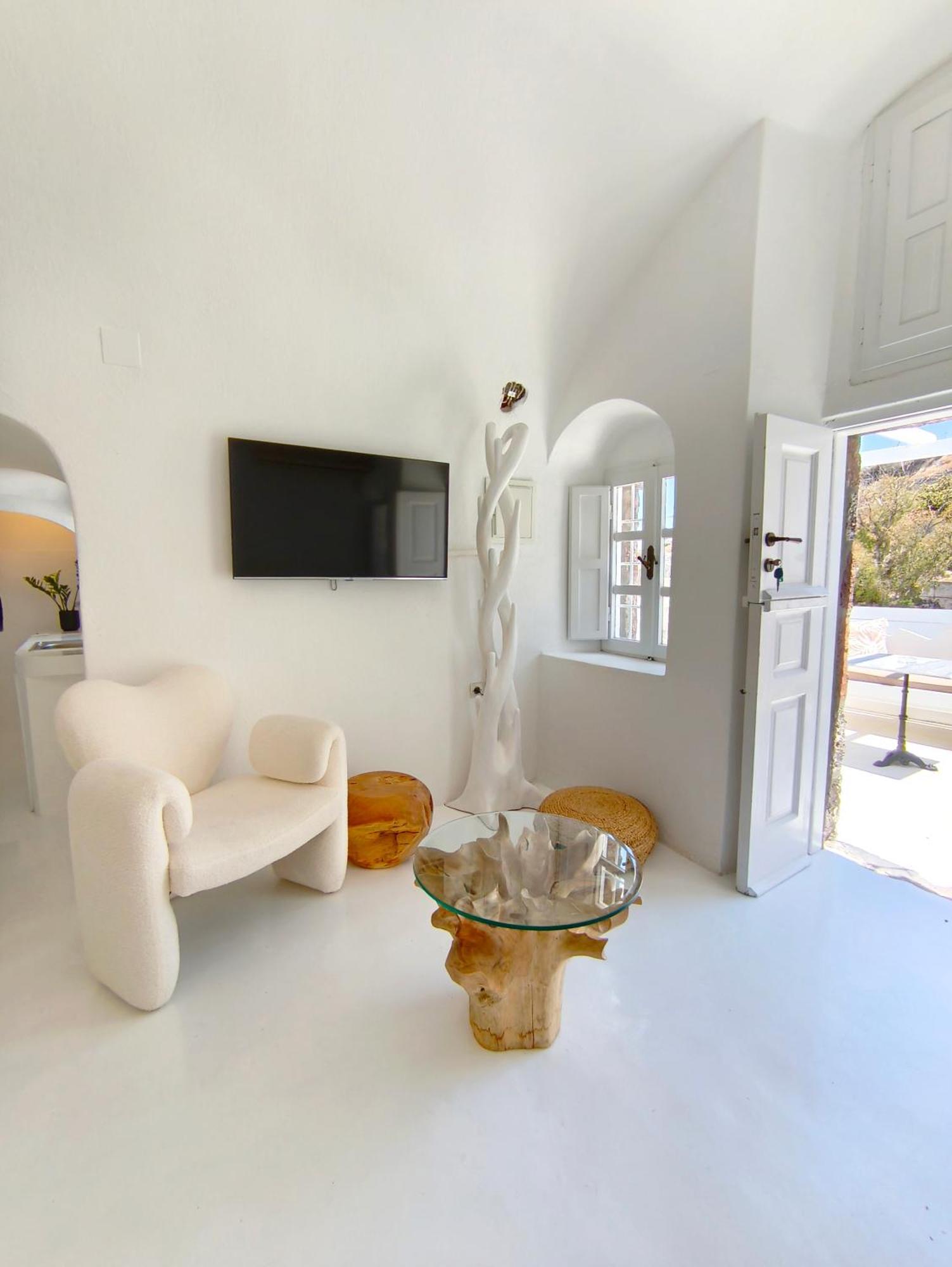 The Magic Luxury Cave Suites Vóthon Dış mekan fotoğraf