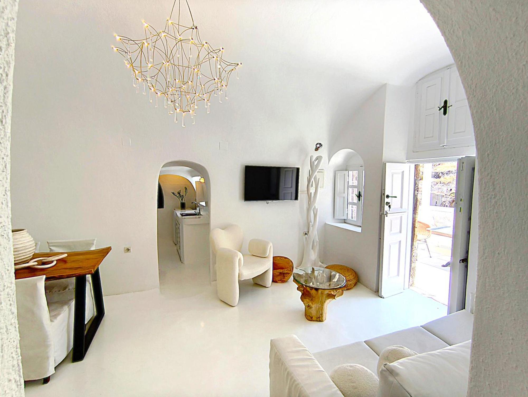 The Magic Luxury Cave Suites Vóthon Dış mekan fotoğraf
